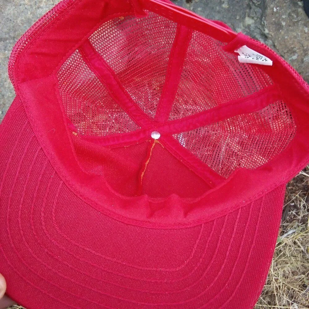 Vintage Budweiser King Of Beers Snap Back Trucker Hat